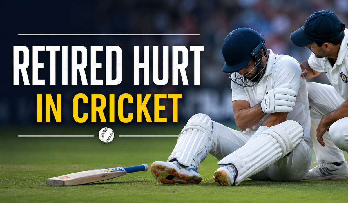 Retired Hurt in Cricket
