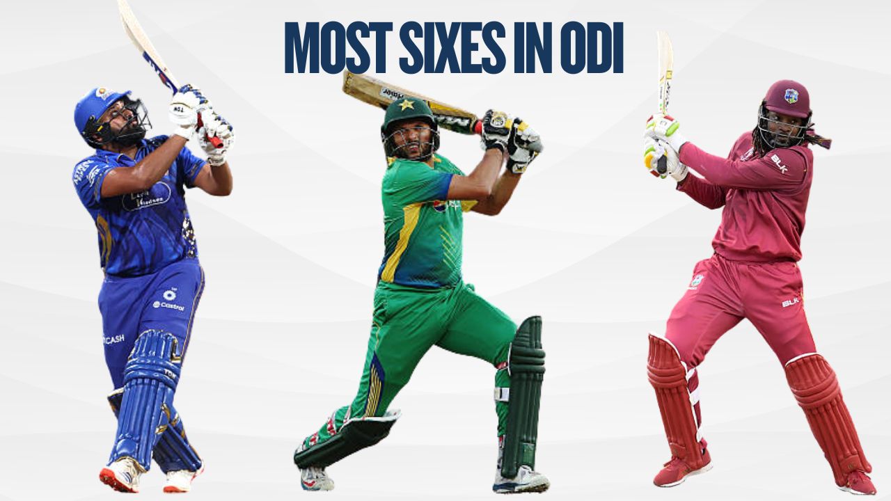 Most Sixes in ODI