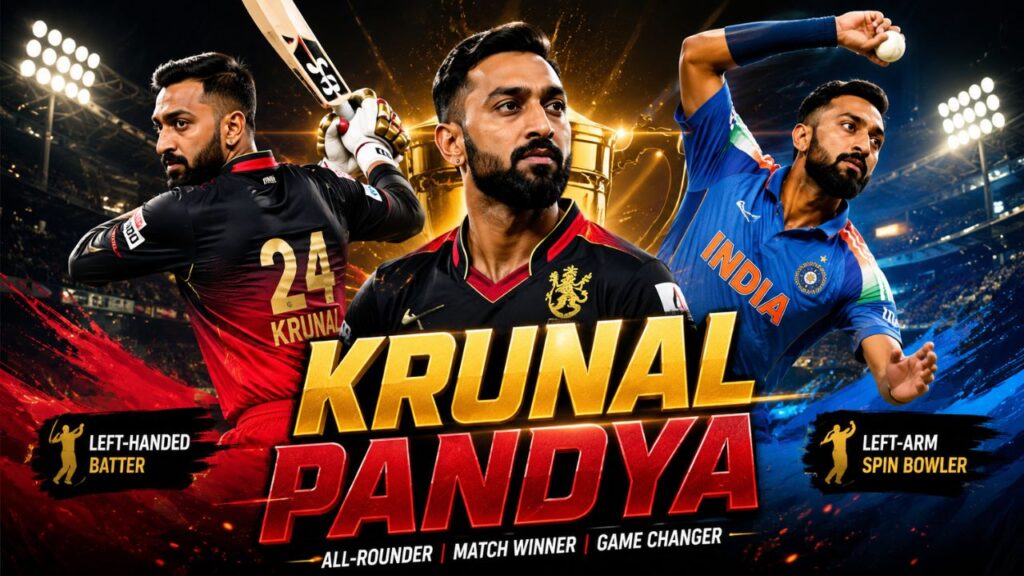 Krunal Pandya IPL Career