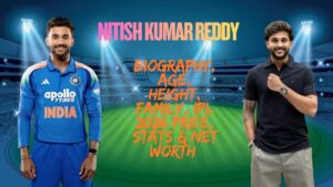 Nitish Kumar Reddy Age: Biography, Height, Family, IPL 2026 Price, Stats & Net Worth 