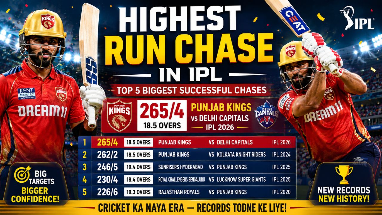 Highest Run Chase in IPL