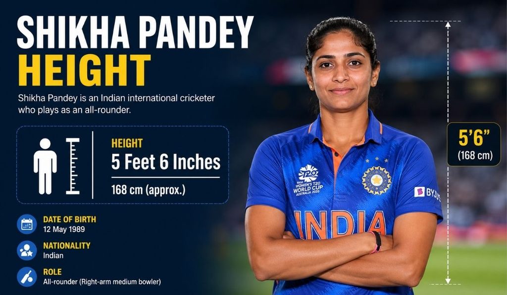 Shikha Pandey Height