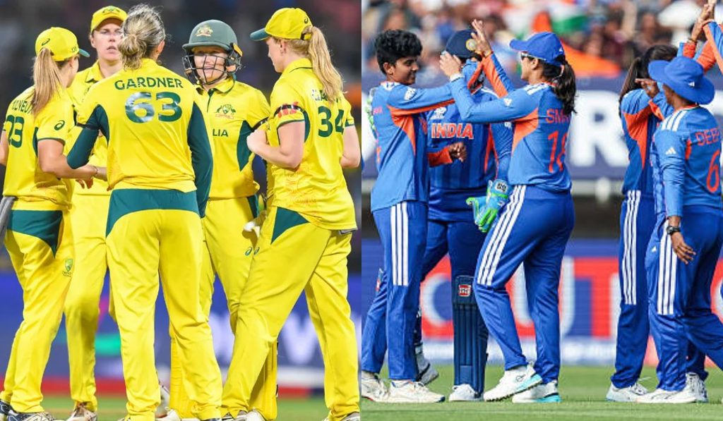 Australia Women’s National Cricket Team vs India Women’s National Cricket Team Timeline