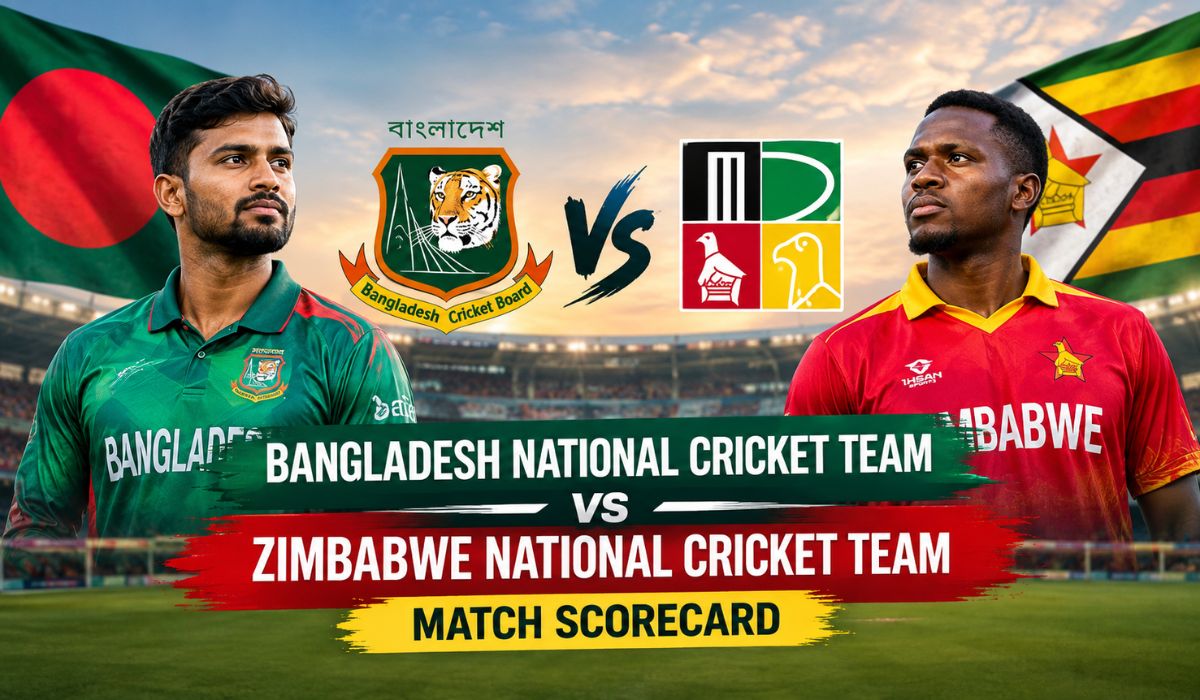 Bangladesh National Cricket Team vs Zimbabwe National Cricket Team Match Scorecard