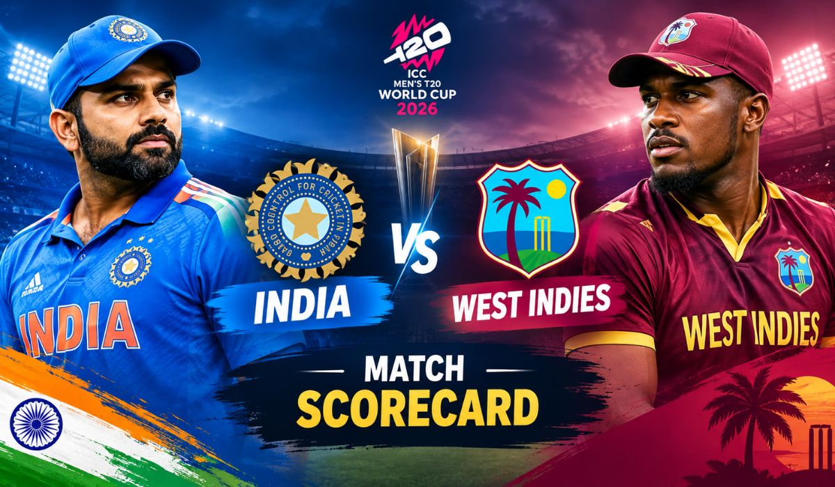 India National Cricket Team vs West Indies Cricket Team Match Scorecard