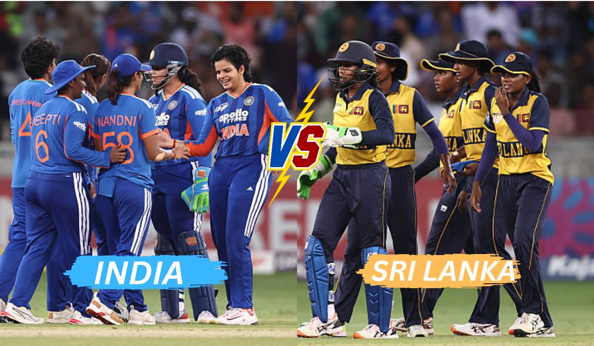 India Women's National Cricket Team vs Sri Lanka Women Match Scorecard