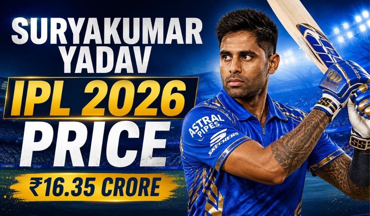 Suryakumar Yadav IPL 2026 Price