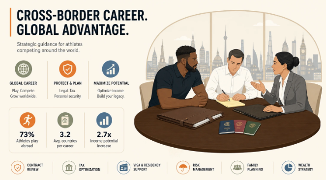Athlete Consulting Immigration Advisors in City Office