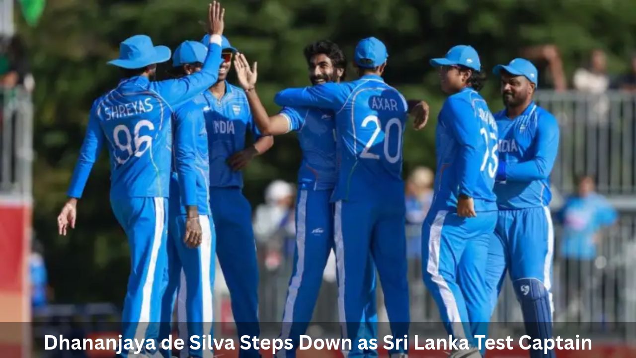 Dhananjaya de Silva Steps Down as Sri Lanka Test Captain
